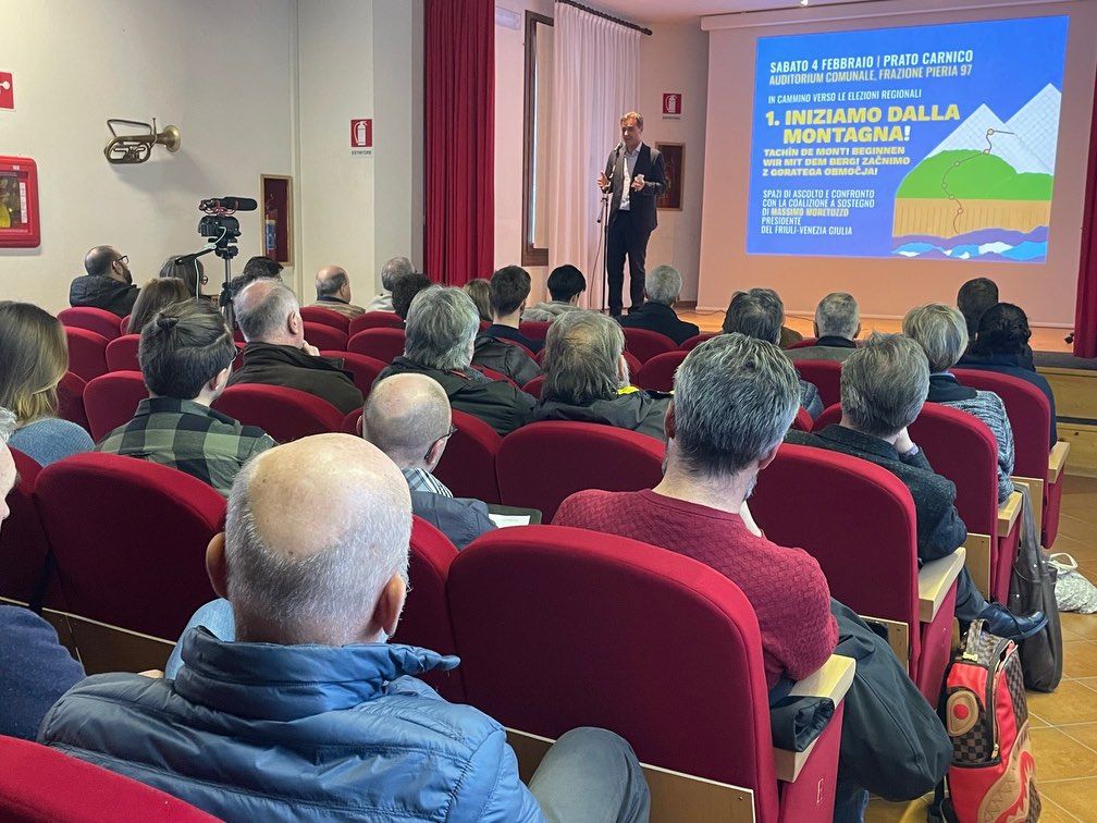 Intervento Moretuzzo a Prato Carnico