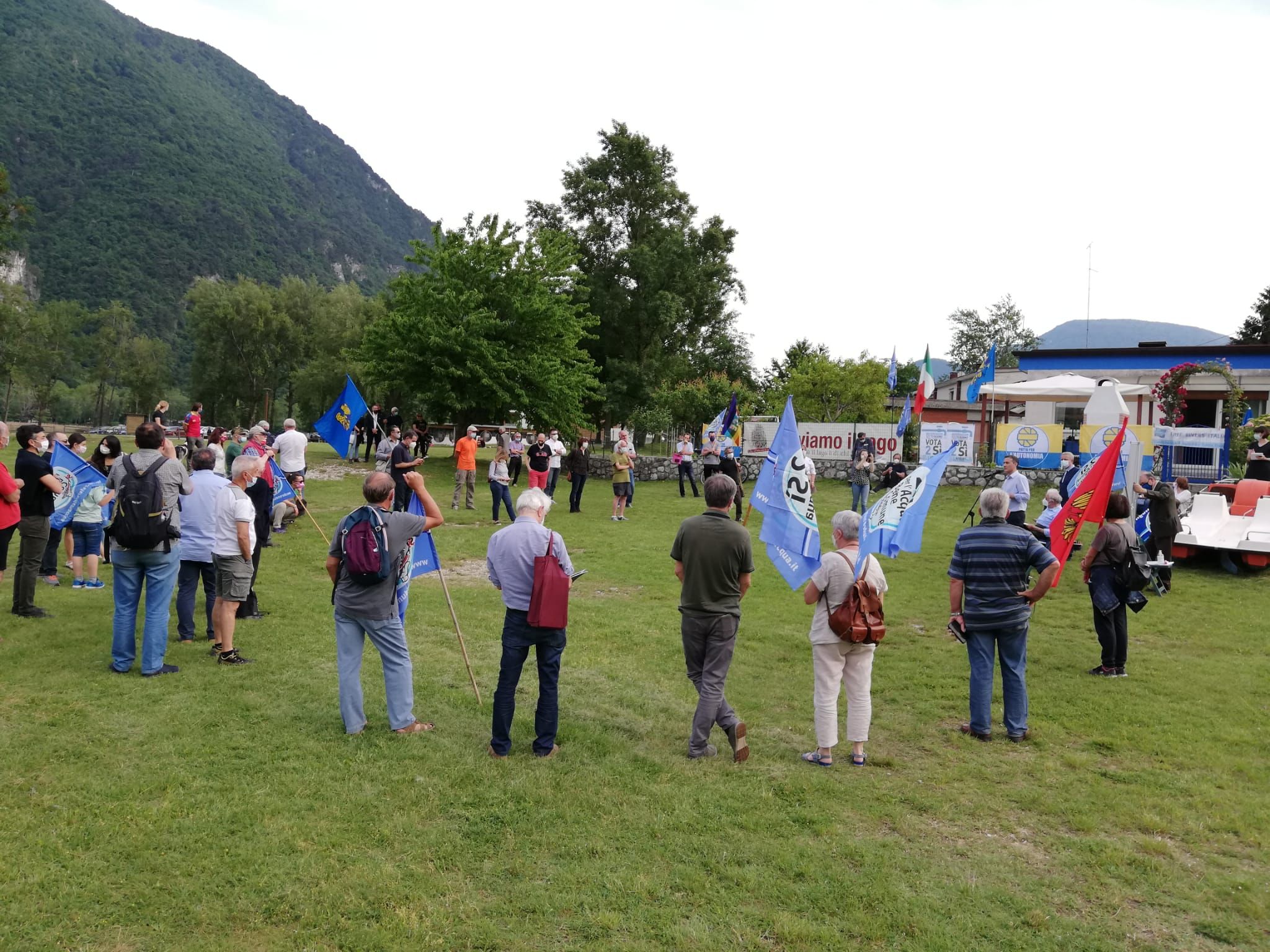 I partecipanti all'incontro