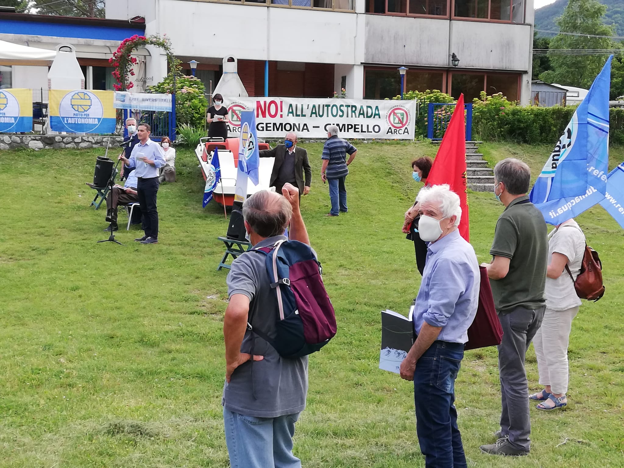 I partecipanti all'incontro