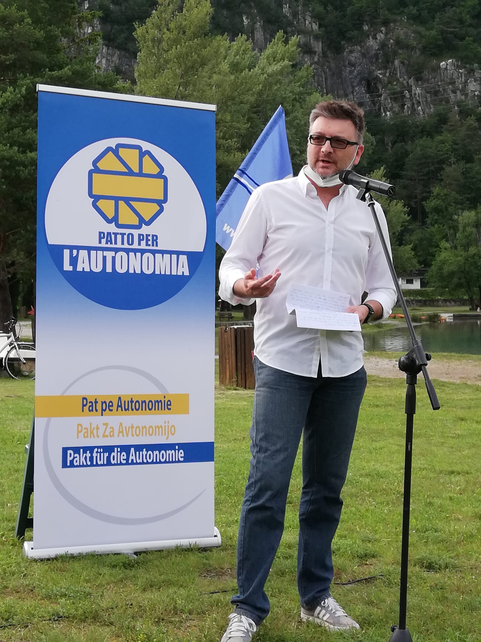 Massimo Braini del Patto per l’Autonomia di Trieste